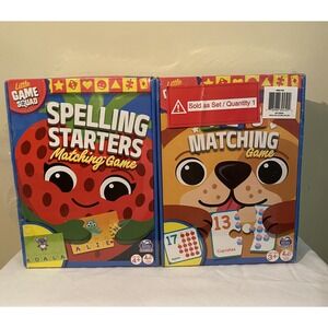 *New in Packaging* Spin Master Match‎ and Learn Puzzle Games (Set of 4)